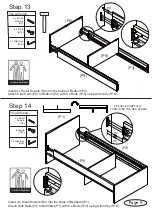 Предварительный просмотр 9 страницы fantastic furniture COMO Single Bed Assembly Instructions Manual