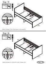 Предварительный просмотр 10 страницы fantastic furniture COMO Single Bed Assembly Instructions Manual