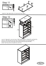 Предварительный просмотр 8 страницы fantastic furniture COMO TALLBOY 6 DRW Assembly Instructions Manual