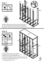 Предварительный просмотр 7 страницы fantastic furniture COMO TALLBOY 6 DRW Manual