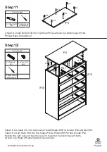 Предварительный просмотр 9 страницы fantastic furniture COMO TALLBOY 6 DRW Manual