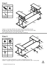 Предварительный просмотр 7 страницы fantastic furniture Como TV Stand Rectangle Manual