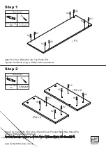 Предварительный просмотр 5 страницы fantastic furniture COMO TV Stand Manual