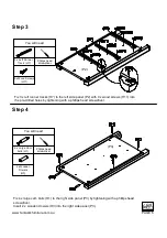 Предварительный просмотр 6 страницы fantastic furniture Cooper Lowboy 3 Drawer Manual