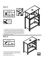 Предварительный просмотр 10 страницы fantastic furniture Cooper Lowboy 3 Drawer Manual