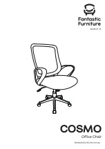 fantastic furniture COSMO Office Chair Manual предпросмотр