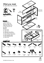 Предварительный просмотр 4 страницы fantastic furniture Cove Manual