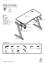 Предварительный просмотр 4 страницы fantastic furniture DELOREAN Manual