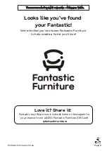 Preview for 2 page of fantastic furniture Duo Table Nest Set Manual