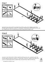 Предварительный просмотр 5 страницы fantastic furniture Eden Utility 4 Drawer Clothes Rack Manual