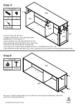 Предварительный просмотр 7 страницы fantastic furniture Eden Utility 5 Shelf Quick Start Manual