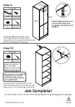 Предварительный просмотр 9 страницы fantastic furniture Eden Utility 5 Shelf Quick Start Manual