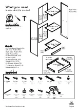 Предварительный просмотр 4 страницы fantastic furniture Eden Utility Pants Storage Clothes Rack Manual