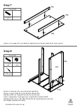 Предварительный просмотр 8 страницы fantastic furniture Eden Manual