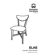 Предварительный просмотр 7 страницы fantastic furniture ELKE CHAIR 1 STR WHITE Manual