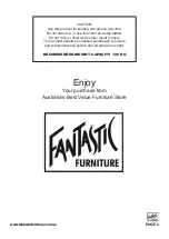 Предварительный просмотр 2 страницы fantastic furniture ESPEN Chair Quick Start Manual