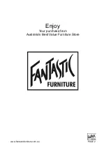 Предварительный просмотр 2 страницы fantastic furniture Forbes Credenza File Cabinet Manual