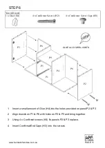 Предварительный просмотр 11 страницы fantastic furniture Forbes Credenza File Cabinet Manual