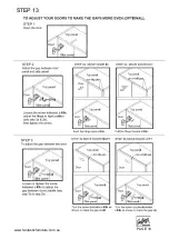 Предварительный просмотр 18 страницы fantastic furniture Forbes Credenza File Cabinet Manual