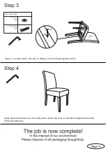 Preview for 5 page of fantastic furniture Foxy Storage Ottoman Assembly Instructions Manual