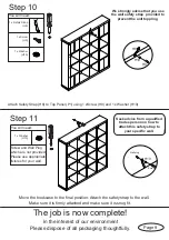 Предварительный просмотр 9 страницы fantastic furniture GEO 16 CUBE Assembly Instructions Manual