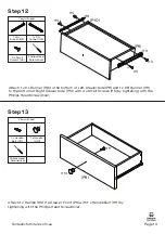 Preview for 10 page of fantastic furniture Hamilton Bedside 1 Drawer Manual