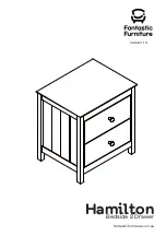 Предварительный просмотр 1 страницы fantastic furniture Hamilton Bedside 2 Drawer Manual