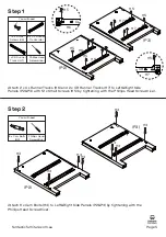 Preview for 5 page of fantastic furniture Hamilton Bedside 2 Drawer Manual