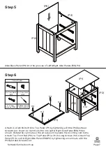 Preview for 7 page of fantastic furniture Hamilton Bedside 2 Drawer Manual