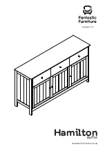 fantastic furniture Hamilton Buffet Manual preview