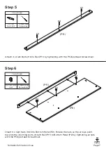 Предварительный просмотр 7 страницы fantastic furniture Hamilton Buffet Manual