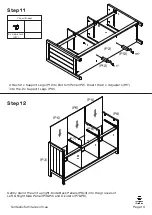 Предварительный просмотр 10 страницы fantastic furniture Hamilton Buffet Manual