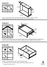 Предварительный просмотр 15 страницы fantastic furniture Hamilton Buffet Manual