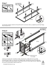 Предварительный просмотр 5 страницы fantastic furniture Hamilton Coffee Table Rectangle Quick Start Manual