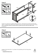 Предварительный просмотр 6 страницы fantastic furniture Hamilton Coffee Table Rectangle Quick Start Manual