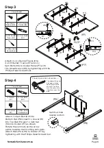 Preview for 6 page of fantastic furniture Hamilton Dresser 6 Drawer Manual