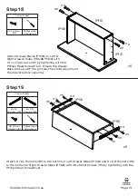 Preview for 13 page of fantastic furniture Hamilton Dresser 6 Drawer Manual