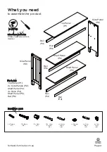 Предварительный просмотр 4 страницы fantastic furniture Hamilton Hall Table Quick Start Manual