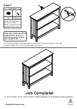 Предварительный просмотр 8 страницы fantastic furniture Hamilton Hall Table Quick Start Manual