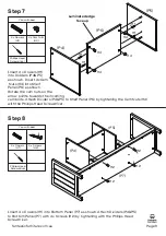 Предварительный просмотр 8 страницы fantastic furniture Hamilton Lowline Large Manual