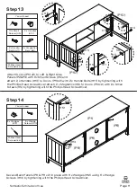 Предварительный просмотр 11 страницы fantastic furniture Hamilton Lowline Large Manual