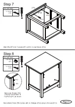 Предварительный просмотр 16 страницы fantastic furniture Hamilton Queen bed Manual