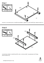 Предварительный просмотр 5 страницы fantastic furniture Hamilton Side Table Square Manual