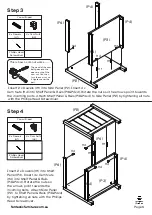 Предварительный просмотр 6 страницы fantastic furniture Hamilton Side Table Square Manual