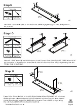 Предварительный просмотр 9 страницы fantastic furniture Hamilton Tallboy 5 Drawer Manual