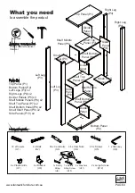 Preview for 4 page of fantastic furniture HAVANA Bookcase Manual