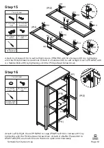 Preview for 12 page of fantastic furniture Havana Display Cabinet 2 Door Manual