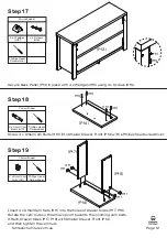 Предварительный просмотр 12 страницы fantastic furniture Havana Dresser 7 Drawer Manual