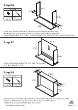 Предварительный просмотр 15 страницы fantastic furniture Havana Dresser 7 Drawer Manual