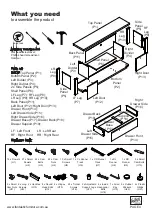 Предварительный просмотр 4 страницы fantastic furniture HAVANA Lowline Large Manual